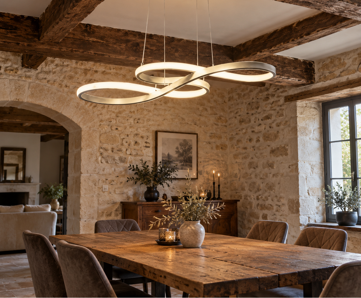 Lustre LED Suspendu - Élégance