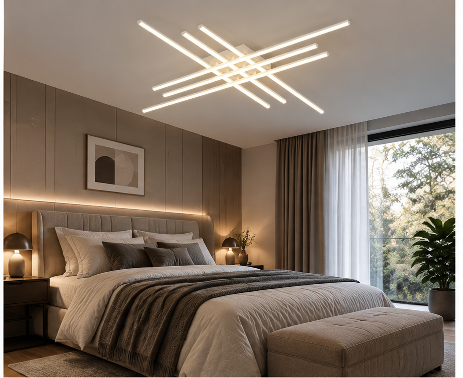 Lustre Plafonnier Design - Perspective