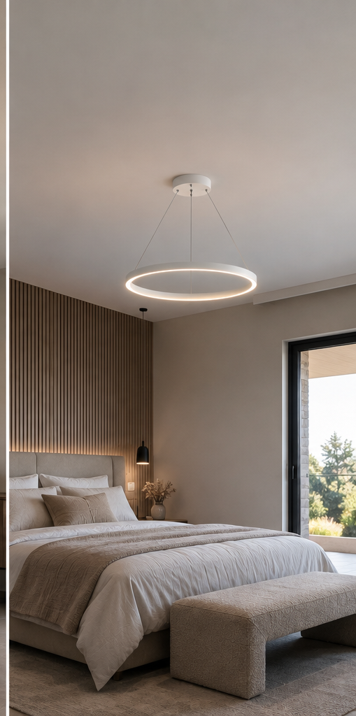 Lustre LED Anneau - Aura