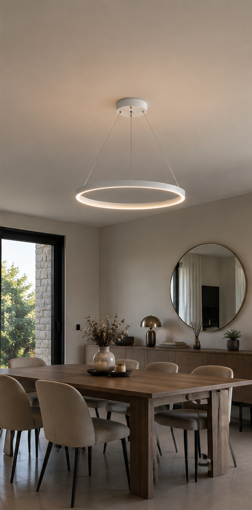 Lustre LED Anneau - Aura