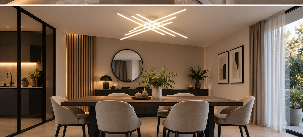 Lustre Plafonnier Design - Éclat