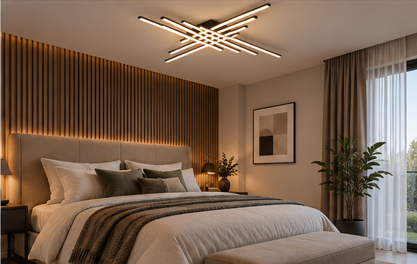 Lustre Plafonnier Design - Éclat
