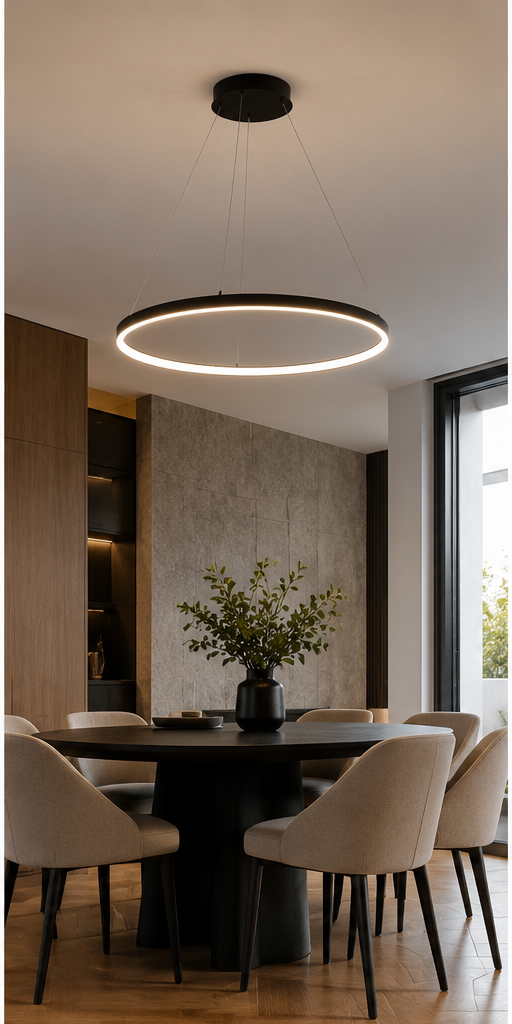 Lustre LED Anneau - Aura