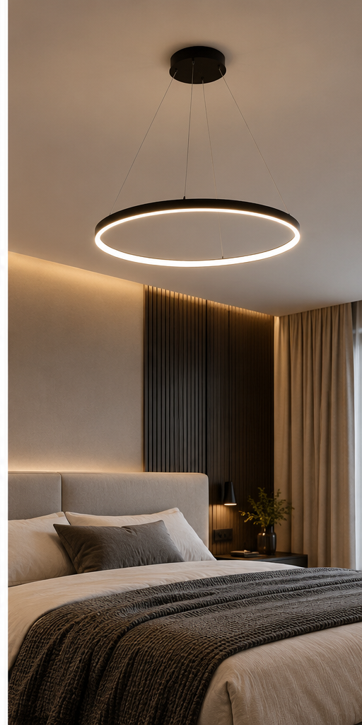 Lustre LED Anneau - Aura