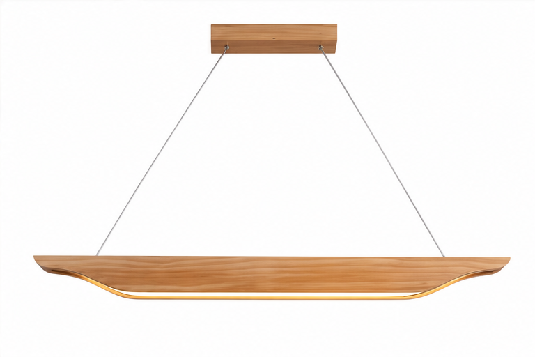 Suspension LED en bois - Nakoa