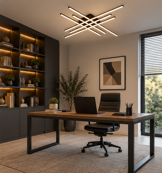 Lustre Plafonnier Design - Perspective