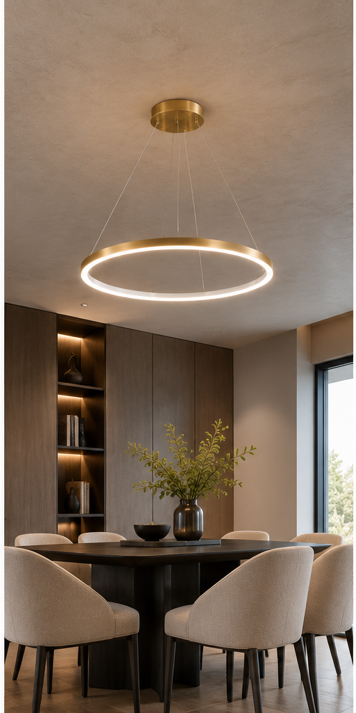 Lustre LED Anneau - Aura