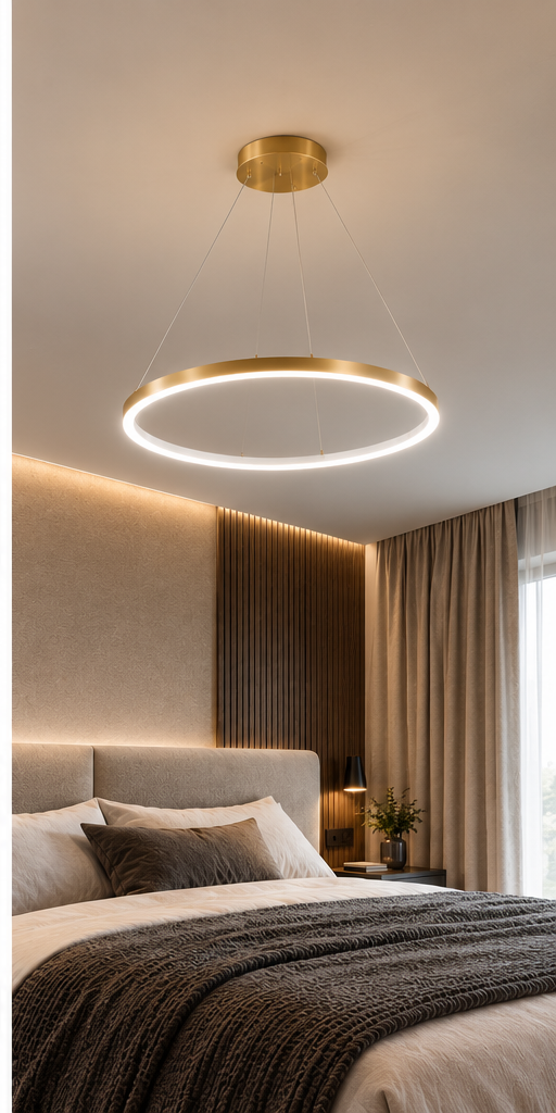 Lustre LED Anneau - Aura