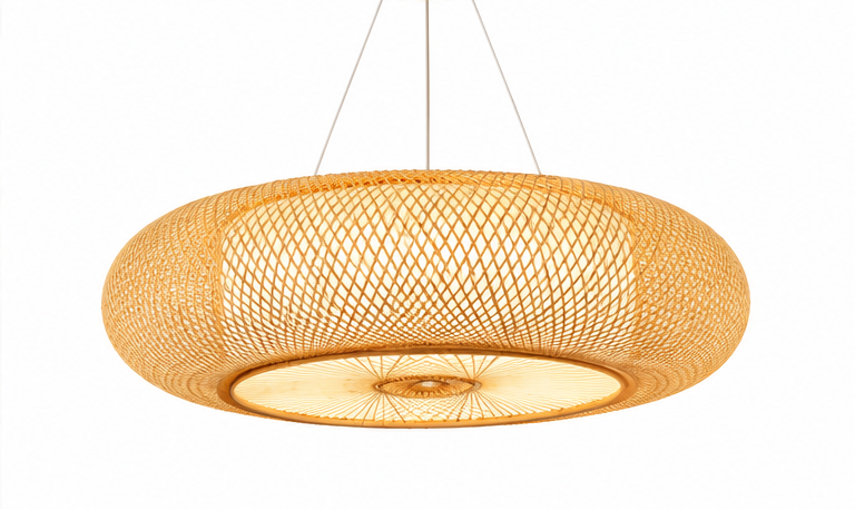 Suspension en rotin naturel - Nami